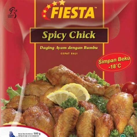 Jual Fiesta Spicy Chick 500 Gr Daging Ayam Bumbu Murah Lezat Halal