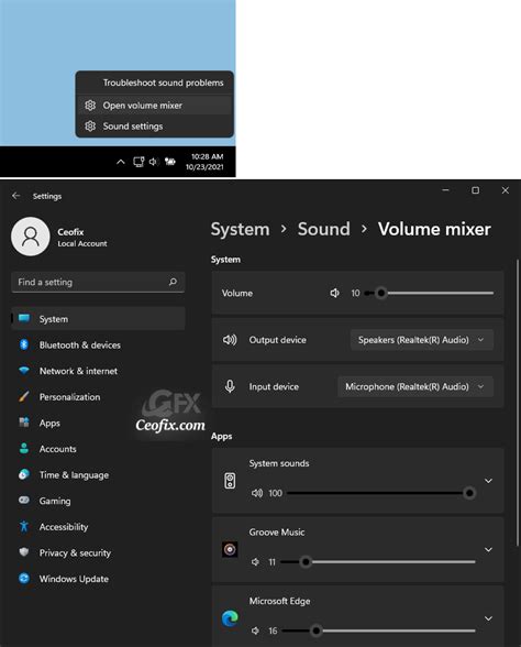 How To Create The Volume Mixer Shortcut In Windows