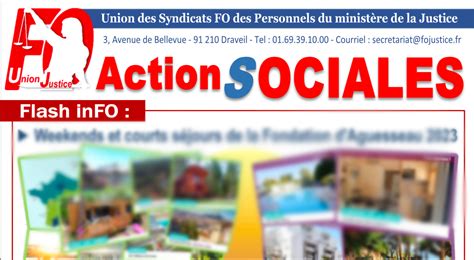 Actions Sociales Week Ends Et Courts S Jours De La Fondation D