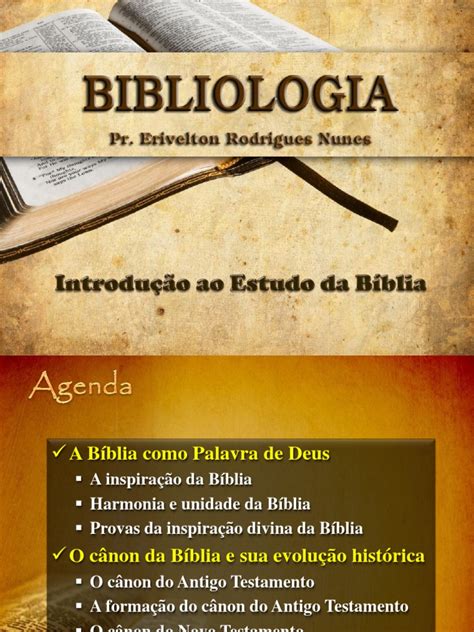 Bibliologia Pdf Pdf Cânon Bíblico Bíblia