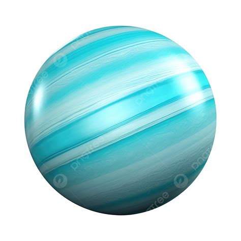 Ilustrasi Objek Render Planet Uranus D Astronomi Uranus Ruang