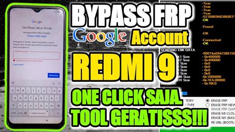 Bypass Frp Akun Google Redmi Jks Done Pake Tool Geratisan Jks