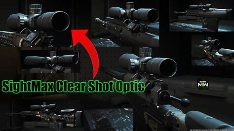 Call Of Duty Modern Warfare Sightmax Clear Shot Optic Youtube