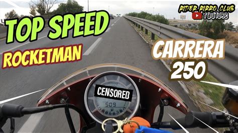 Top Speed Velocidad M Xima Vento Rocketman Carrera Mas De Km H