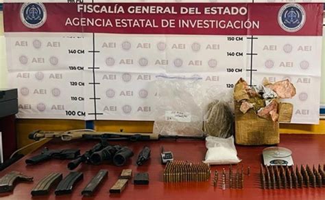 Decomisa Droga Asegura Arma Y Municiones Fge Al Cumplimentar Orden De