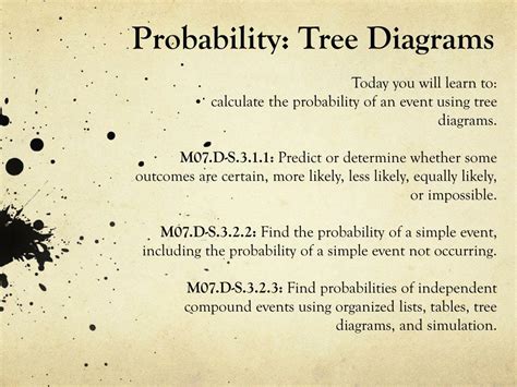 PPT - Probability: Tree Diagrams PowerPoint Presentation, free download - ID:2823130