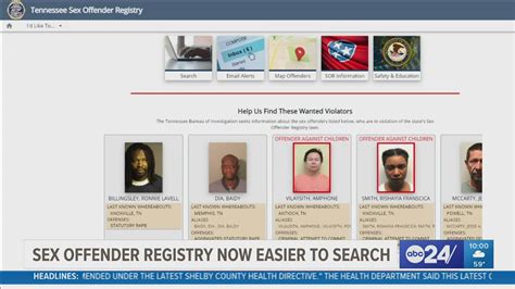 Tennessee Sex Offender Registry Website Can Help Prevent Abuse