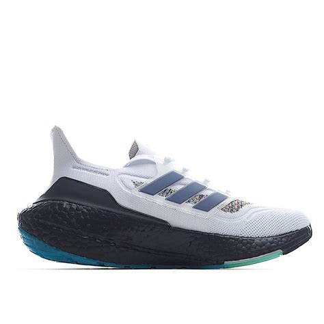 T Nis Adidas Ultraboost Branco Preto E Azul Escuro Masculino