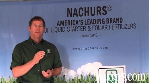 Nachurs Liquid Starter And Foliar Fertilizers For Maximum Crop Yields Youtube