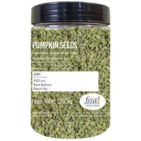 Buy Chef Urbano Pumpkin Seeds Natural Superfood Rich In Omega 3 Fats