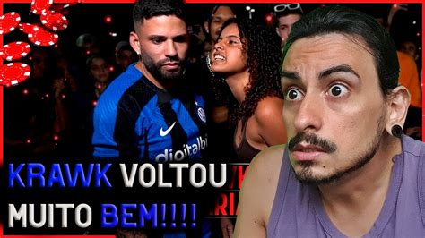 O RETORNO KRAWK x MARIA 84ª BATALHA DA NORTE Avaliação React