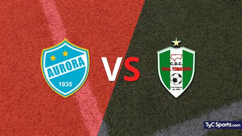Aurora X Club Deportivo Real Tomayapo - Real Tomayapo venció con lo justo a Aurora como visitante - TyC Sports