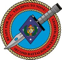 2nd Battalion 7th Marines (v2) Decal - Military Graphics