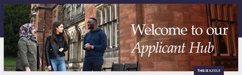 Applicant Hub Keele University