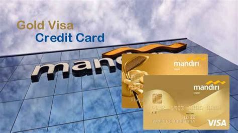 Kartu Kredit Mandiri Gold Visa Warta Perbankan