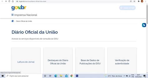 Pesquisa Diario Oficial Uniao - Como consultar o Diário Oficial da União online