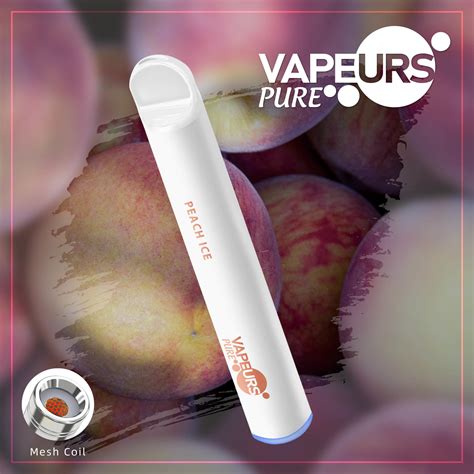 Vapeurs Pure Puff Bar Nicotine Free Wape Vape Pen Ml Mesh Coil E