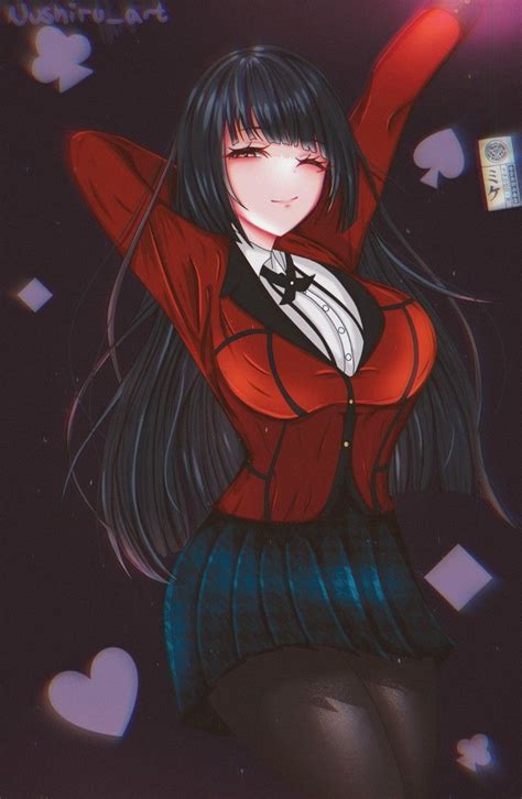 Yumeko Jabami Kakegurui Fanart Anime Fan Art Anime Characters