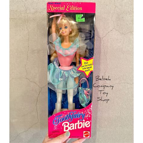 Mattel 1994年 Toothfairy Barbie 絕版 古董 芭比娃娃 牙仙子 全新未拆 盒裝 書籍、休閒與玩具 玩具、公仔