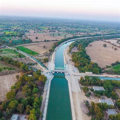 Water Moving In Indira Gandhi Canal At A Speed Of 100 Km Per Day Will