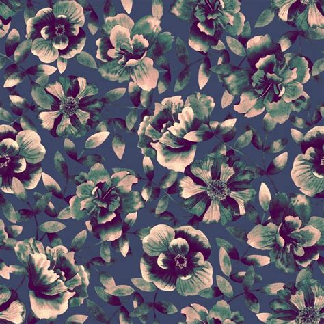 Premium Photo Floral Seamless Background Pattern With Beautiful