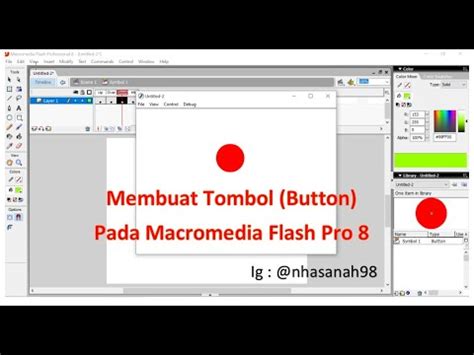 Tutorial Membuat Tombol Button Sederhana Pada Macromedia Flash