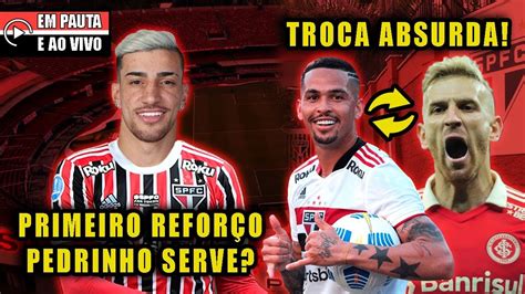 Pedrinho Chegando No Tricolor E A Suposta Troca Rid Cula Entre Spfc E