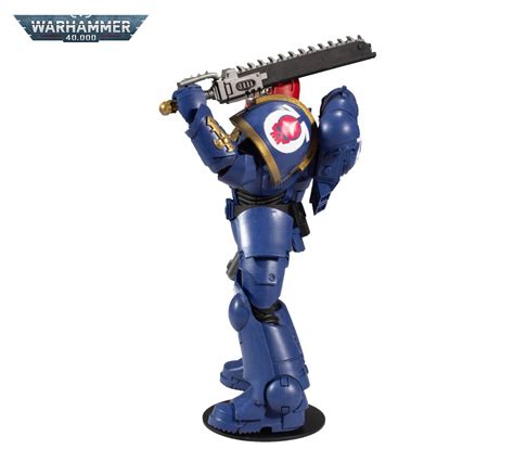 Ultramarines Primaris Assault Intercessor Warhammer K Action Figure