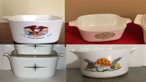 Top 10 Most Rare Vintage Corningware Ever Created By Corning Briefly