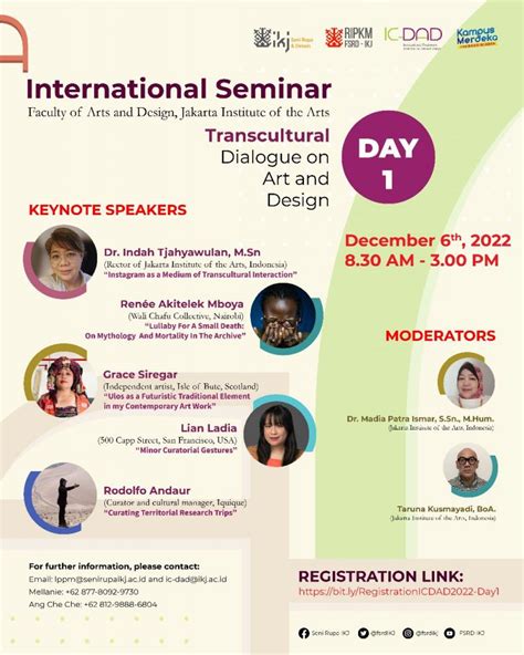 Day The International Seminar Transcultural Dialogue On Art And