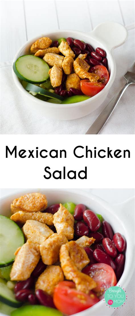 Ad Mexican Chicken Salad For A Quick And Healthier Meal Choice Make This Mexican Chic