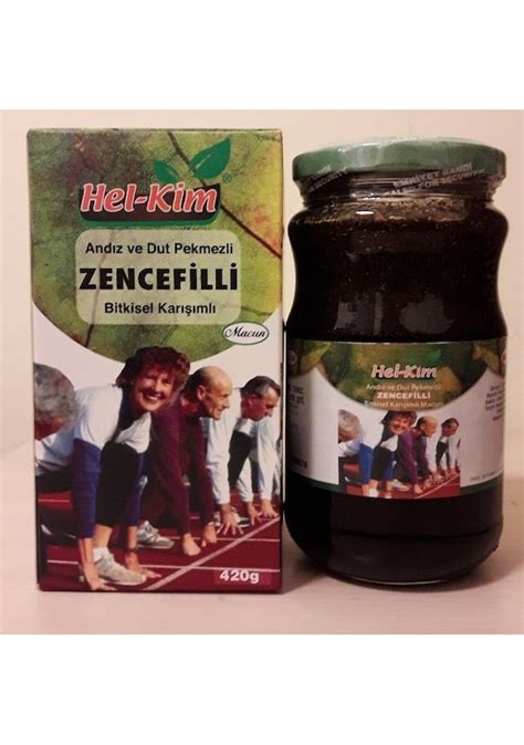 Hel Kim Andız ve Dut Pekmezli Zencefilli Bitkisel Karışımlı Macun 420 G