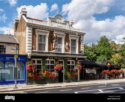 The Prince Albert Exterior Of A Typical Traditional English Pub With