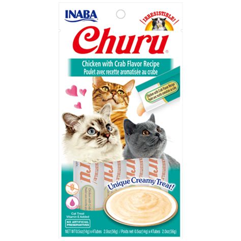 Churu Chicken with Crab flavor Recipe - Inaba | Pet Foods