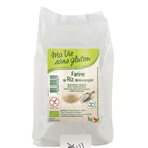 Farine Riz Complet Kg Ma Vie Sans Gluten Acheter Sur Etike