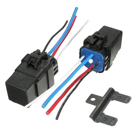 2x Waterproof Integrated Automobile Relay 12V DC 40A 4PIN AUTO CAR