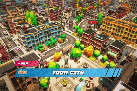 Toon City - Free Download | Dev Asset Collection