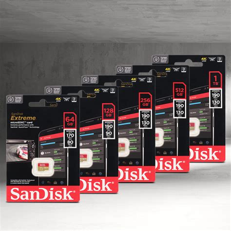 Sandisk Extreme Microsdxc V30 A2 U3 1tb Sdsqxav 1t00 No Color