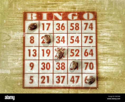 Carte De Bingo Banque De Photographies Et Dimages Haute R Solution