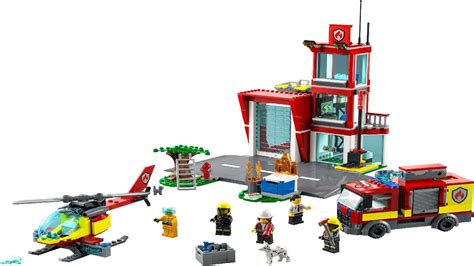 Lego Instructions City Fire 60320 Fire Station Youtube