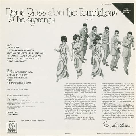 Diana Ross & The Supremes and The Temptations – Diana Ross & The ...