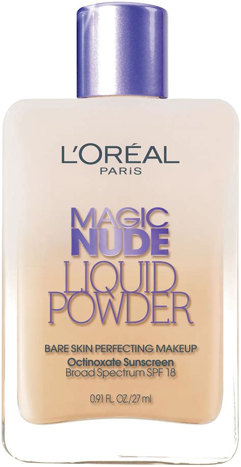 L Oréal Paris Magic Nude SPF 18 Light Ivory Liquid Powder Shop Foundation at H E B