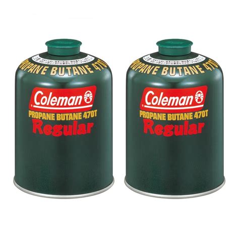 コールマン 純正lpガス燃料 Tタイプ 470g 2本セット 5103a470t キャンプ 燃料 ガス缶 Coleman｜公式通販 アルペングループ オンラインストア