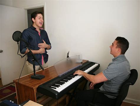 Matt Ramsey Teaching Male Singing Student Ramsey Voice Studio