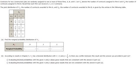 Solved Contracts For Two Construction Jobs Are Randomly Chegg