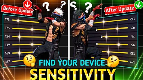 Find Perfect Sensitivity For Your Device After Update In Free Fire