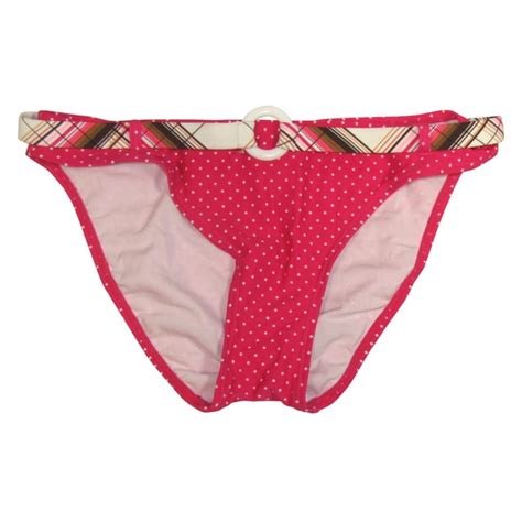 Hula Honey Bikini Bottom Polka Dots And Decorative Waist