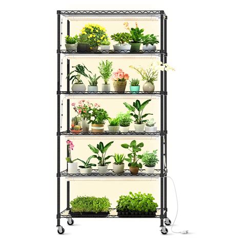 Diy Plant Shelf With Grow Lights Uk