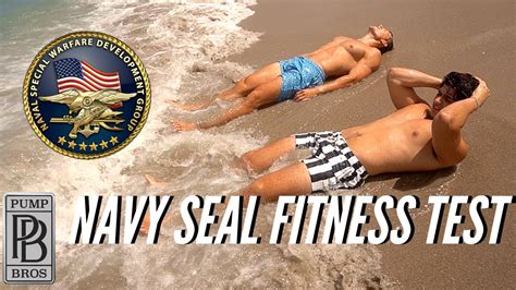 College Athletes Try The Navy Seal Fitness Test Youtube