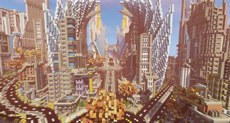 Complexcity The Ultimate Futuristic City Minecraft Map